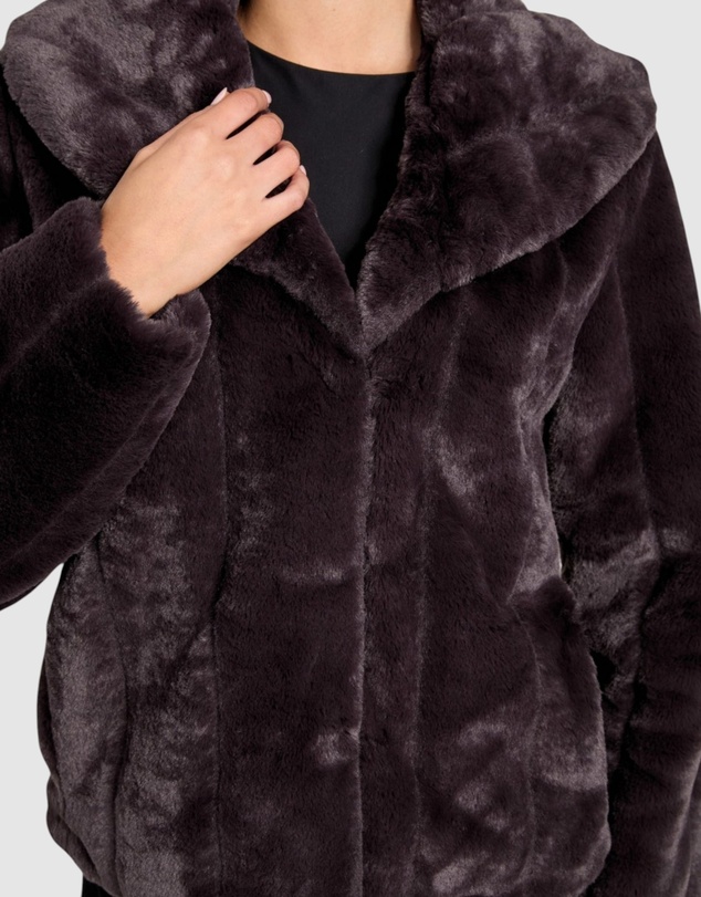 GUESS - Sophy Faux-Fur Jacket