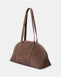 & Other Stories - Suede Bowling Bag