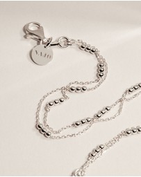 Najo - Halcyon Silver Anklet