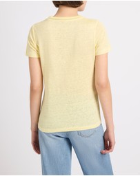 Marcs - Kat Linen Crew Neck Tee