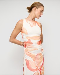 Staple the Label - Solana Mesh Midi Dress
