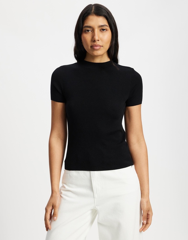 Grace Willow - Harriet Wool Knit T-Shirt