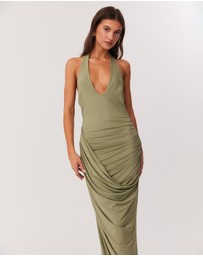 SNDYS - Arlina Halter Maxi Dress