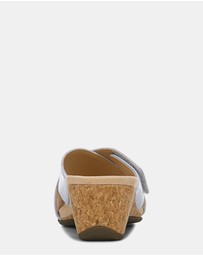 Vionic - Leticia Wedge Sandal - Blue Haze