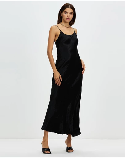 Third Form - Running Water Bias Slip Dress