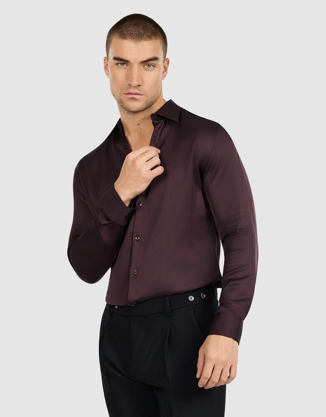 Tarocash - Titanium Viscose Shirt