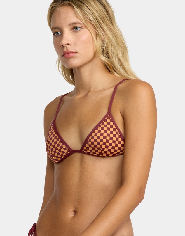 RVCA - Womens Reverberation Fixed Tri Bikini Top