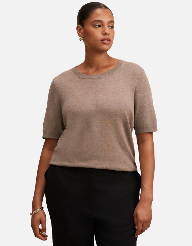 Forever New Curve - Maisie Curve Short Sleeves T-shirt
