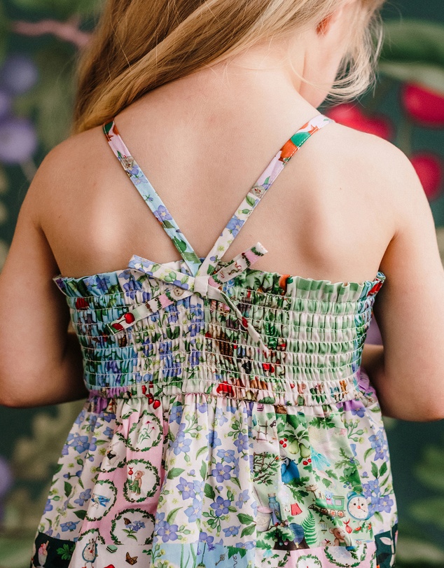 Fleur Harris - 'The Magic Faraway Tree' Magical Dress in Patchwork