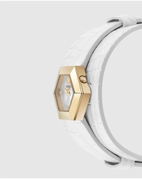 Philipp Plein - LA JUNGLE DE PLEIN 28mm Gold-Tone Analogue