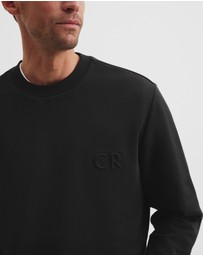 Country Road - Australian Cotton Embossed Logo Crew Neck