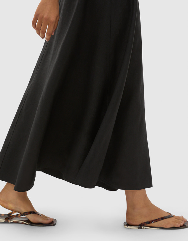 Seed Heritage - Core Linen Midi Skirt