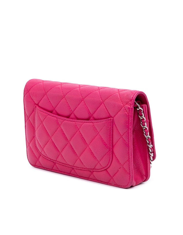 Pre-Loved by Azura Reborn - Pre-Loved Classic Caviar Wallet On Chain