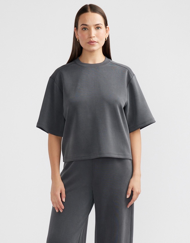 ENA PELLY - Alessa Relaxed Soft Jersey Tee