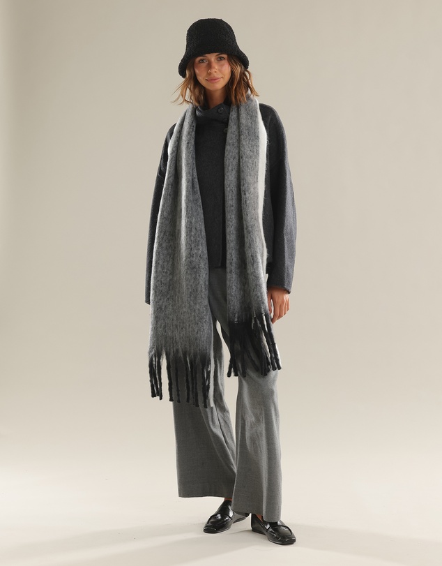 Morgan & Taylor - Mya Chunky Scarf in Black