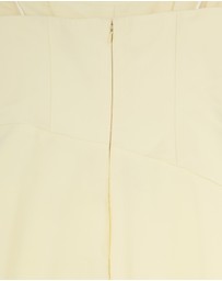 Revibe - Repaired Shona Joy Lani Strapless Corset Maxi Dress - AU 12