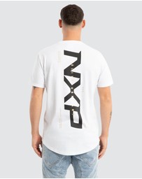 Nena & Pasadena - Deliberate Dual Curved Tee
