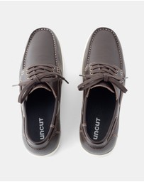 Uncut - Bowline Leather Boat Shoes
