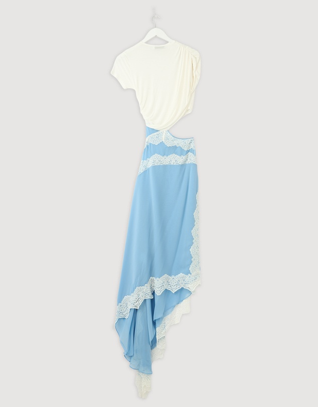 Revibe - Repaired Christopher Esber Verve Twisted Tee Dress