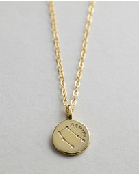 Native Sol - Gemini Star Sign Pendant Necklace