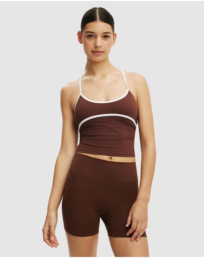 Chestnut & White