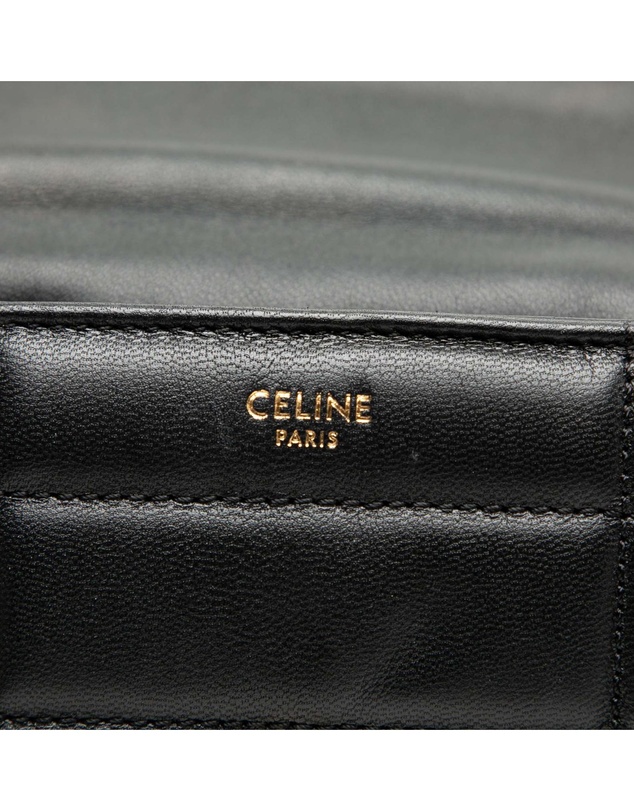 Pre-Loved by Azura Reborn - Pre-Loved Matelasse Goatskin Monochrome Chain Shoulder Bag