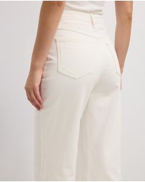 The Fated - Isla High Waisted Wide Leg Jeans