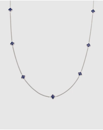 Kuzzoi - ICONIC EXCLUSIVE - Cloverleaf Necklace in 925 Sterling Silver