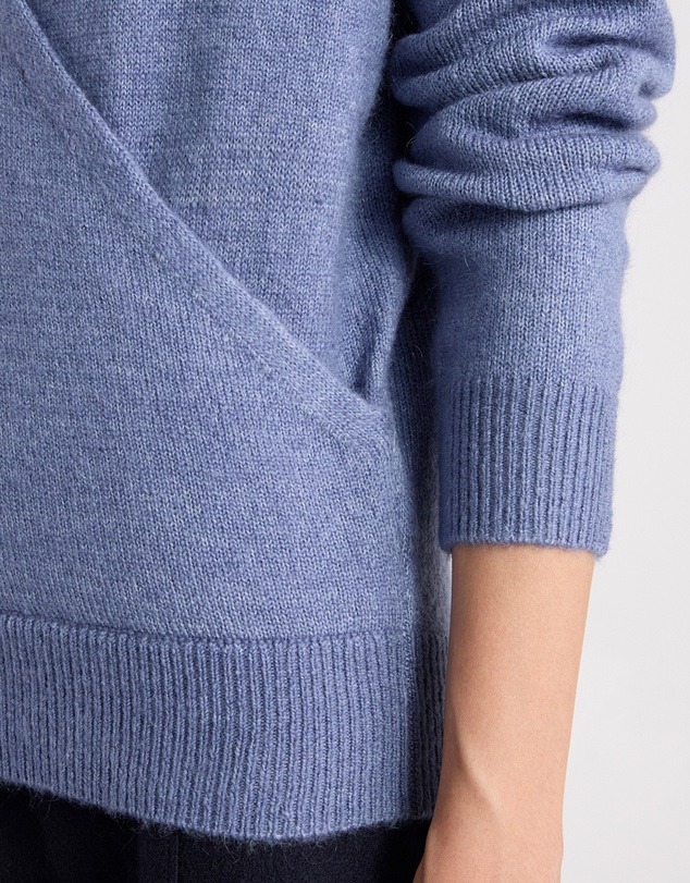 David Lawrence - Lark Wrap Knit Jumper