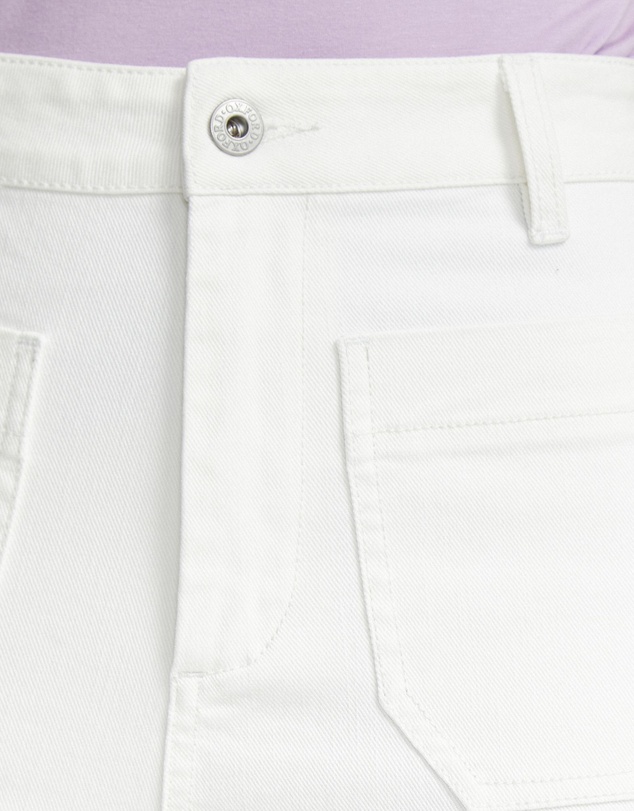 Oxford - Alexa Patch Pocket Wide Leg Jeans