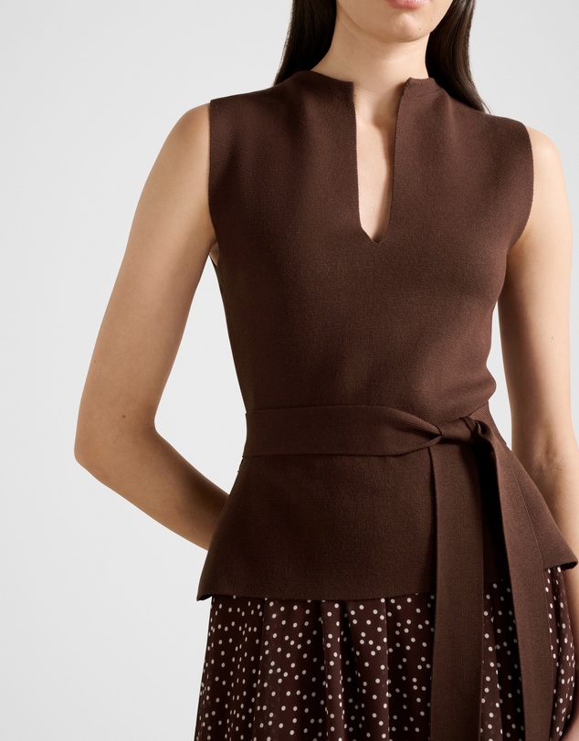 Forever New - Catherine Woven Mix Knitted Dress