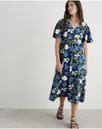Seasalt - Seasalt Cornwall Navy Chateaux Dress (Half Sleeve)
