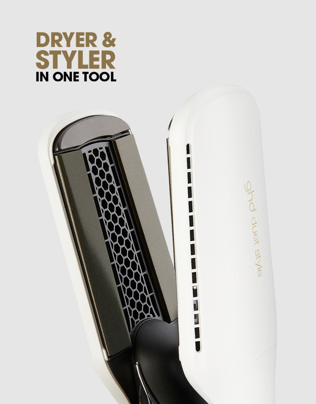 ghd - duet style 2-in-1 hot air styler in white