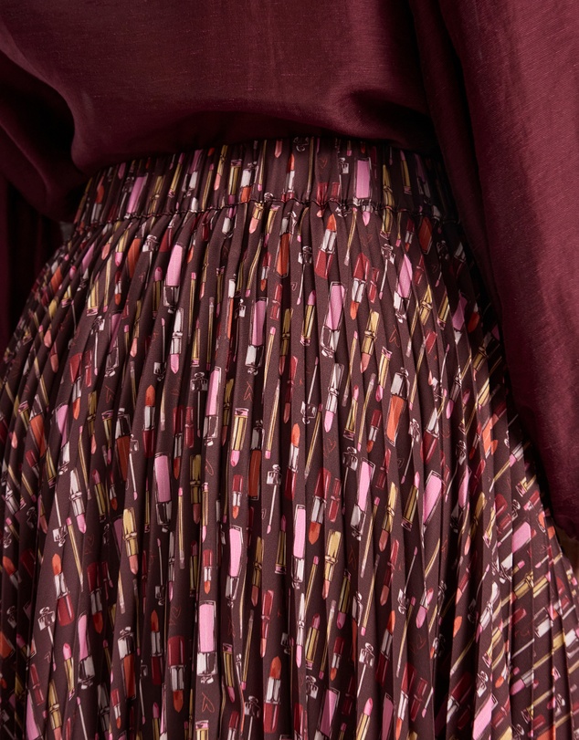 Marcs - Our Lips Are Sealed Pleat Skirt