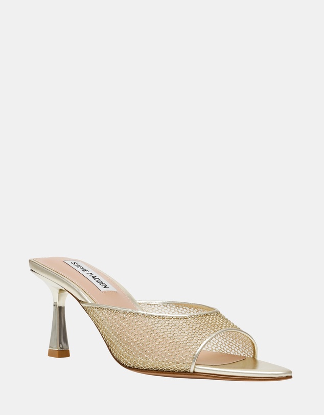 Steve Madden - Newcomer Gold Heels