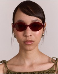 Damson Madder - Wavey Temple Sunglasses