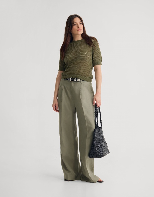Oxford - Luna Cotton Knit Top