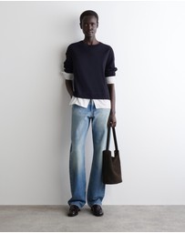 COS - Layered Merino Wool Jumper