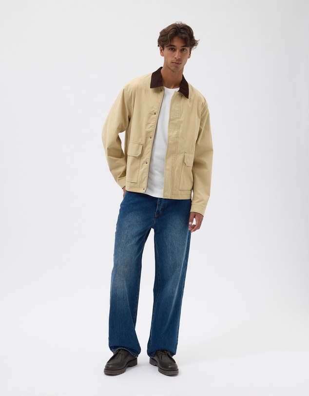 AERE - Collared Barn Jacket