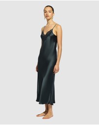 GINIA - Silk Lace Slip