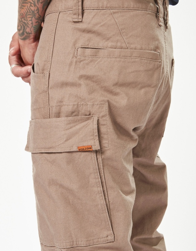 Volcom - Mens Volcom Workwear Caliper Cuffed Carpenter Pants