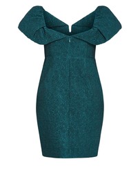 City Chic - Jez Puff Sleeve Mini Dress