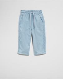 Country Road - Scalloped Chambray Pant