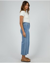All About Eve - Charlie High Rise Wide Leg Jean Heritage Denim