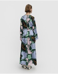 Marimekko - Kaunista Kukasta Kukkaan Silk dress