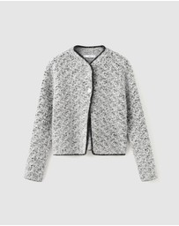 M.N.G - Flecked Cotton-Blend Jacket