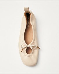 Alohas - Rosalind Leather Ballet Flats - Women's