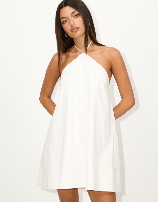 Dazie - Cosmopolitan Halter Mini Dress