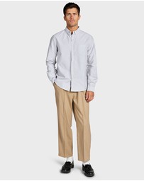 Academy Brand - Dillon Stripe Oxford Shirt