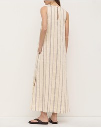 Assembly Label - Ulani Stripe V Neck Maxi Dress